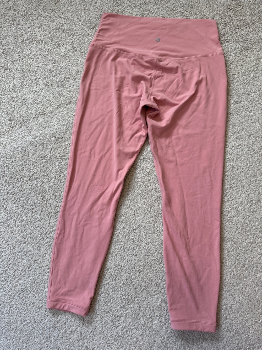 lululemon Align High Rise Leggings 25” Girly Pink Sz10